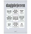 Dialægt Plakat - 50x70 - Dagplejeren