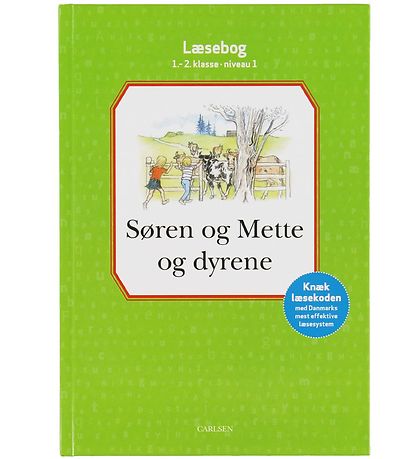Forlaget Carlsen Læsebog - Søren Og Mette Og Dyrene - Dansk