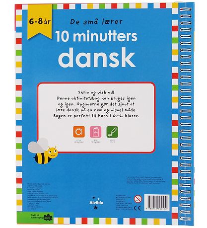 Alvilda Aktivitetsbog - Skriv og Visk ud - 10 Minutters Dan - Da