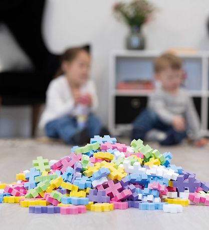 Plus-Plus Big - Pastel - 15pcs