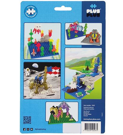 Plus-Plus Baseplate Duo - Blå/Grå