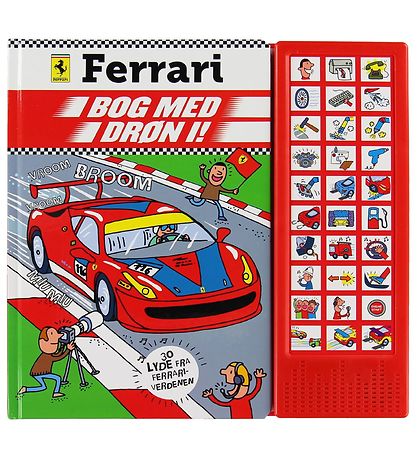Karrusel Forlag Lydbog - Ferrari m. 30 Lydknapper - Dansk