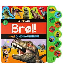 Alvilda Bog m. Lyd - Lyt og Lær - Brøl Med Dinosaurerne - Dansk