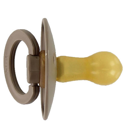 BIBS Colour Sutter - Str. 2 - 2-pak - Rund - Mocha/Dark Oak