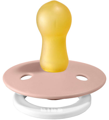 BIBS Colour Natsutter - Str. 2 - 2-pak - Rund - Blush/Vanilla