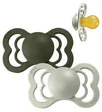 Bibs Supreme Sutter - Str. 2 - 2-pak - Symmetrisk - Sage/Hunter 