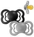 BIBS Supreme Sutter - Str. 1 - 2-pak - Symmetrisk - Cloud/Black