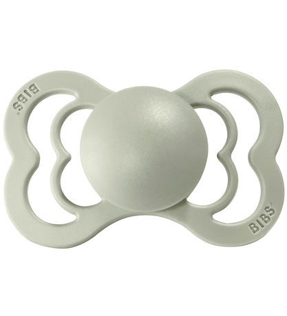 BIBS Supreme+ Pacifiers - Size 1 - 2-Pack - Symmetrical - Sage/H