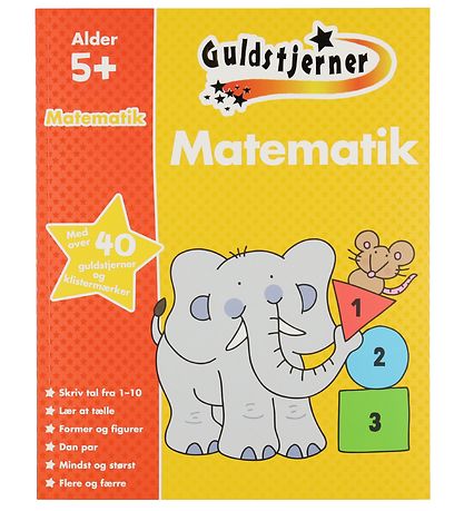 Karrusel Forlag Aktivitetsbog - Guldstjerner - Matematik - Dansk
