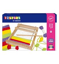 Playbox Kreativt Sæt - Væveramme m. 4 Farver