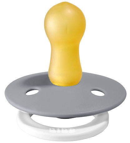 BIBS Colour Natsutter - Str. 1 - 2-pak - Rund - Sage/Cloud