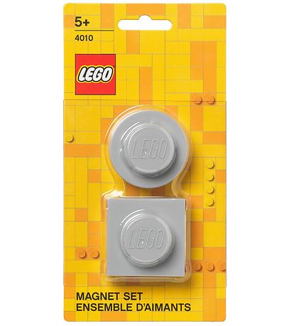 LEGO® Storage Magneter - 2 stk - Grå