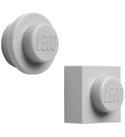 LEGO® Storage Magneter - 2 stk - Grå