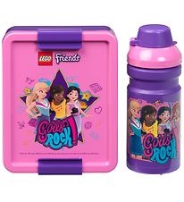 LEGO® Storage Madkasse/Drikkedunk - Friends - Lilla/Rosa