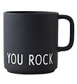 Design Letters Krus - Favourite - Sort m. You Rock