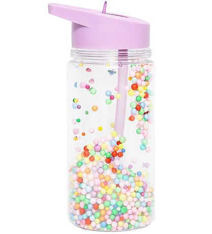 Petit Monkey Drikkedunk m. Sugerør - 300 ml - Macaron Pops - Lil