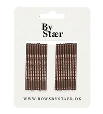 By Stær Hårnåle - 5 cm - 24 stk. - Brun