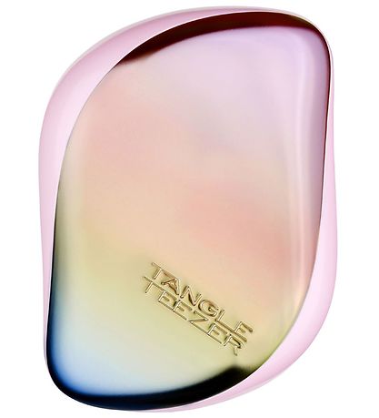 Tangle Teezer Hårbørste - Compact - Pearlescent Matte Chrome