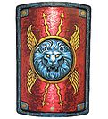 Liontouch Costume - Roman Shield - Red