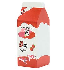 MaMaMeMo Legemad - Træ - Ø-Ko Jordbæryoghurt