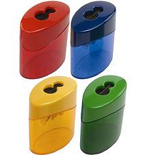 Linex Blyantspidser - Dobbelt - Assorteret - Rød/Blå/Gul/Grøn