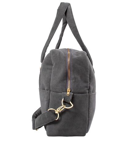 Filibabba Mommy Bag - Fløjl - Stone Grey