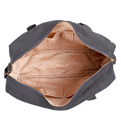 Filibabba Mommy Bag - Fløjl - Stone Grey