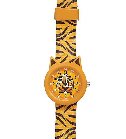 Djeco Armbåndsur - Orange m. Tiger