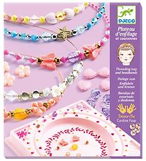 Djeco Hårbøjlesæt m. Monteringsplade - Jewels to Create