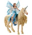 Schleich Bayala - 12 x 14 cm - Eyela m. Gylden Enhjørning 42508