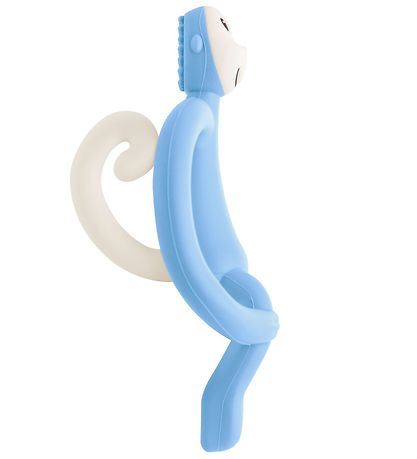 Matchstick Monkey Bidering - Monkey Teething - Light Blue