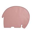Sebra Dækkeserviet - Silikone - Rustic Plum Elefant