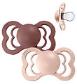 BIBS Supreme+ Pacifiers - Size 1 - 2-Pack - Symmetrical - Woodch