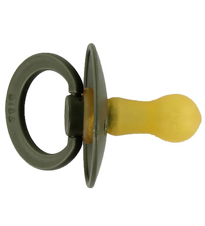 BIBS Colour Sutter - Str. 1 - 2-pak - Rund - Sage/Hunter Green