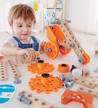 Hape Værktøj - 57 Dele - Junior Inventor
