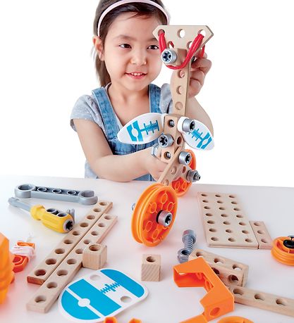 Hape Værktøj - 57 Dele - Junior Inventor