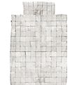 Snurk Sengetøj - Voksen - Tiles Pearl White