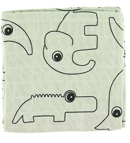 Done By Deer Stofbleer - 3-pak - 70x70 cm - Deer Friends Green
