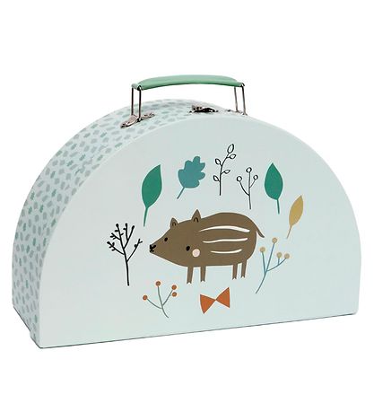 Petit Monkey Kuffertsæt - 2 stk. - 28/24 cm - Mintgrøn