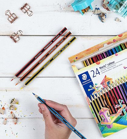 Staedtler Farveblyanter - Noris Colour - 24 stk