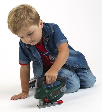 Bosch Mini Stiksav m. Lys/Lyd - Legetøj - Grøn