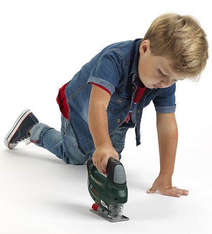 Bosch Mini Stiksav m. Lys/Lyd - Legetøj - Grøn