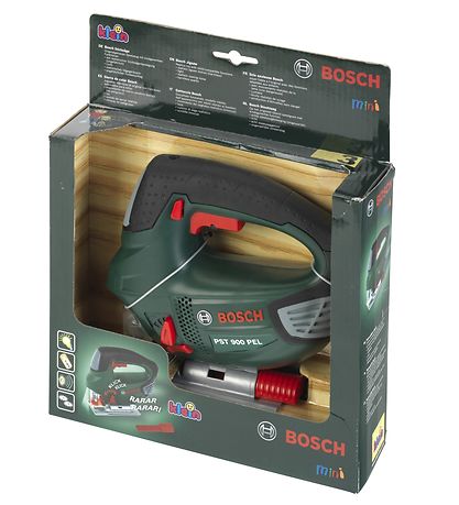 Bosch Mini Stiksav m. Lys/Lyd - Legetøj - Grøn