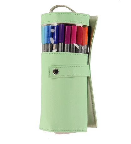 Staedtler Tuscher m. Penalhus - 20 stk. - 0,3 mm - Grøn