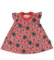 Moncler Kjole - Rød m. Blomster