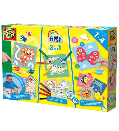 SES Creative Kreasæt - 3 i 1