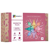 Connetix Magnetsæt - 40 Dele - Pastel Geometry