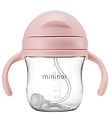 Mininor Kop m. Sugerør - Tritan - 220 ml - Pink