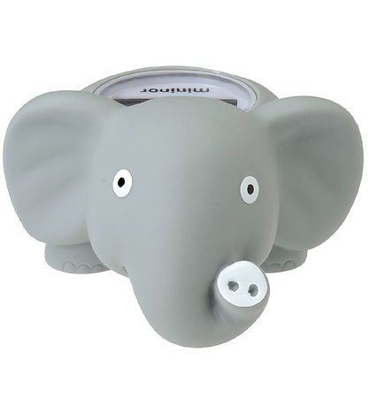 Mininor Badetermometer - Elefant - Grå