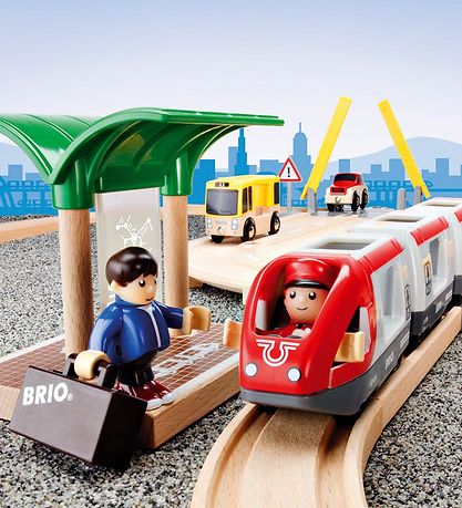 BRIO World Tog- & Vejbane Rejsesæt 33209